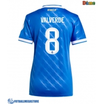 Fotballdrakt Dame Real Madrid Federico Valverde #8 Tredjedrakt 2025-26 Kortermet